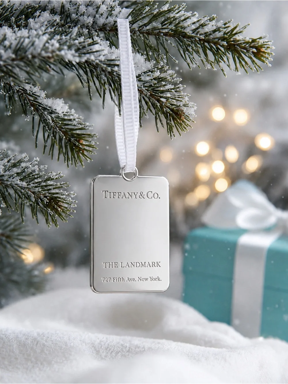Tiffany & Co. The Landmark Limited Edition Silver Ornament Charm